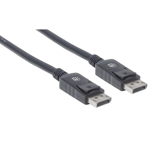 Cablu Manhattan 306935, DisplayPort male - DisplayPort male, 1 m, Black