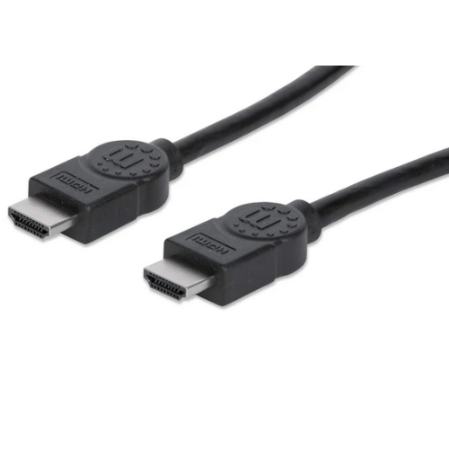 Cablu Manhattan 308434, HDMI male - HDMI male, 15 m, Black