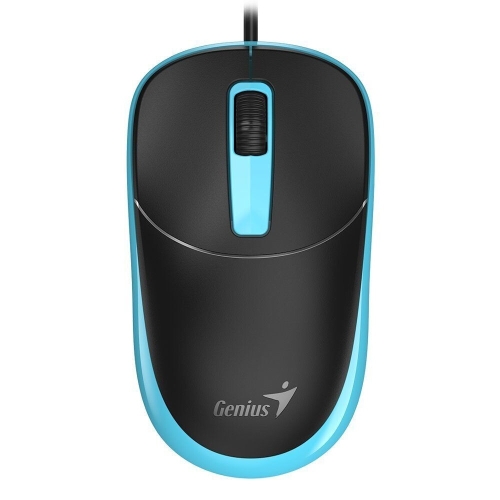 Mouse Optic Genius DX-123, USB-A, Blue