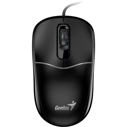 Mouse Optic Genius DX-111, USB-A, Black