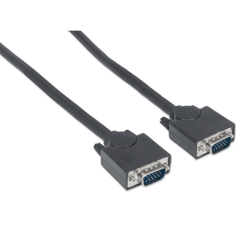 Cablu Manhattan 311731, VGA male - VGA male, 1.8 m, Black