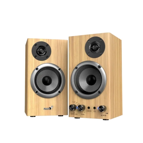 Boxe Genius 2.0 SP-HF520BT, 20 W, Pine Wood