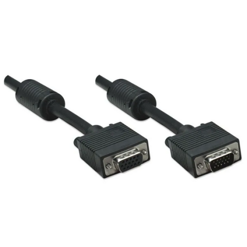 Cablu Manhattan 317740, VGA male - VGA female, 3 m, Black