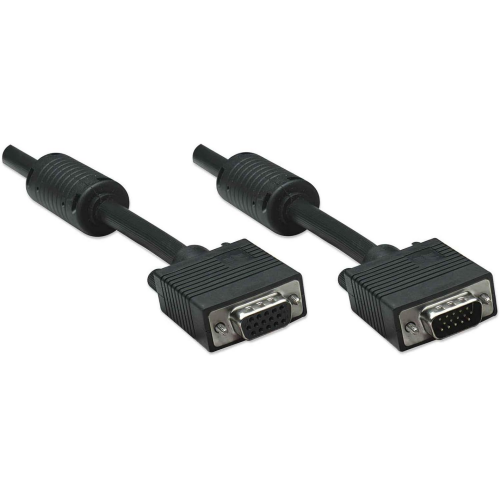 Cablu Manhattan 317764, VGA male - VGA female, 1.8 m, Black