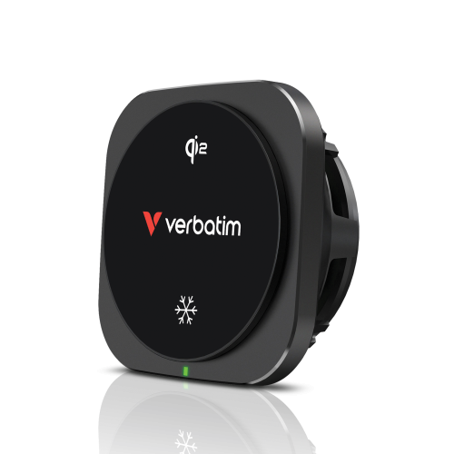 Incarcator auto wireless Verbatim 31861, USB-C, 9V, 3A, 15W, Black