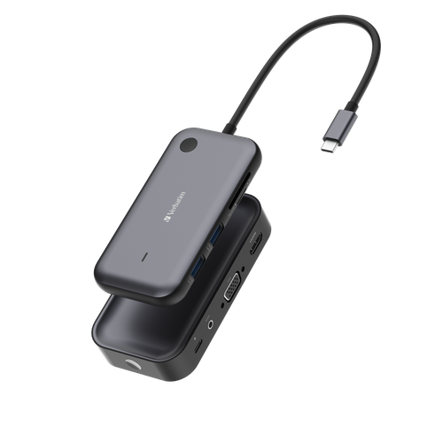 Docking Station Wireless Verbatim 32146, Black