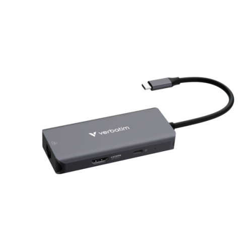 Docking Station Verbatim 32157, Gray