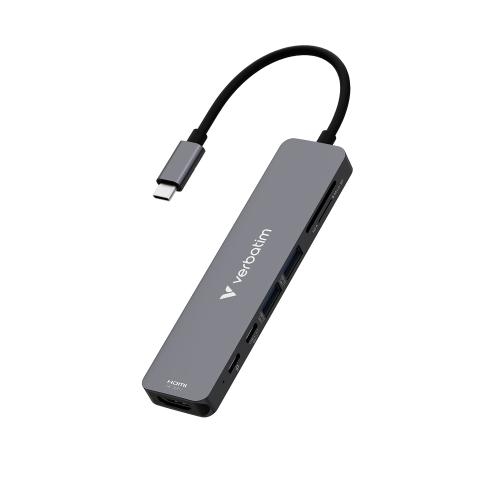 Docking Station Verbatim 32158, Gray