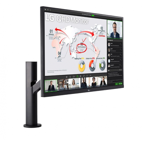 Monitor LED LG Ergo 32QP880N-B, 32inch, 2560x1440, 5ms GTG, Black