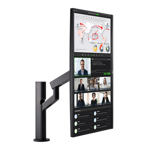 Monitor LED LG Ergo 32QP880N-B, 32inch, 2560x1440, 5ms GTG, Black