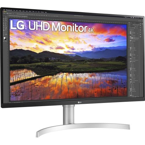 Monitor LED LG 32UN650P-W, 31.5inch, 3840x2160, 5ms, White-Silver