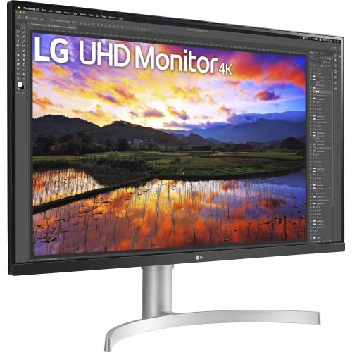 Monitor LED LG 32UN650P-W, 31.5inch, 3840x2160, 5ms, White-Silver