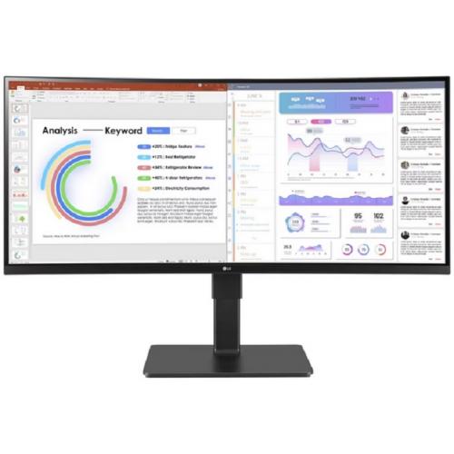 Monitor LED Curbat LG 34BQ77QB-B, 34inch, 3440x1440, 5ms GTG, Black