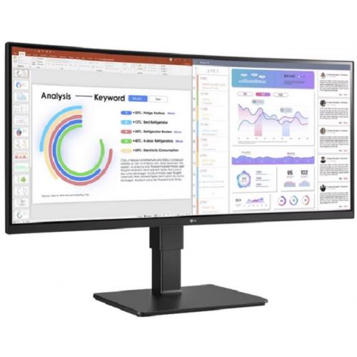 Monitor LED Curbat LG 34BQ77QB-B, 34inch, 3440x1440, 5ms GTG, Black