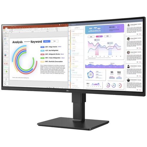 Monitor LED Curbat LG 34BQ77QC-B, 34inch, 3440x1440, 5ms GTG, Black