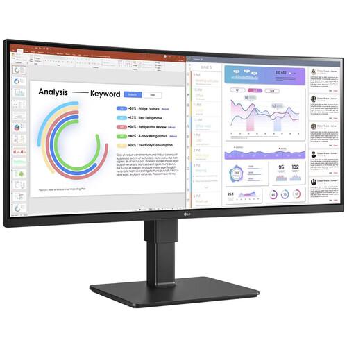 Monitor LED Curbat LG 34BQ77QC-B, 34inch, 3440x1440, 5ms GTG, Black