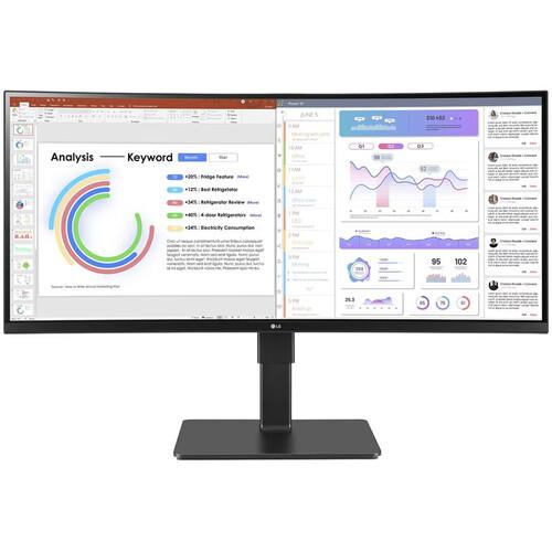 Monitor LED Curbat LG 34BQ77QC-B, 34inch, 3440x1440, 5ms GTG, Black