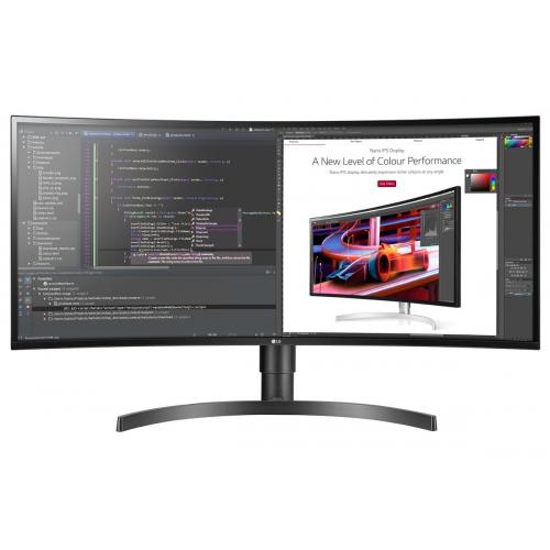 Monitor LED LG 34WL85C-B, 34inch, UWQHD IPS, 5ms, 60Hz, negru