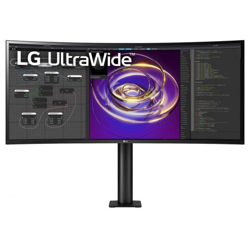Monitor LED LG 34WP88C-B, 34inch, UWQHD IPS, 5ms, 60Hz, negru