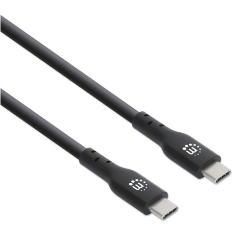 Cablu de date Manhattan 353342, USB-C male - USB-C male, 1 m, Black