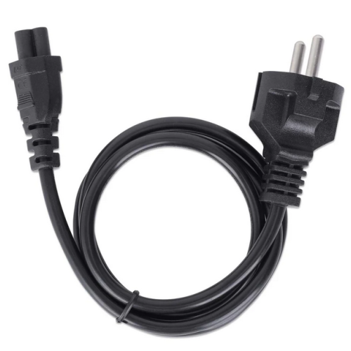 Cablu alimentare Manhattan 354172, C5 - CEE 7/7, 1 m, Black