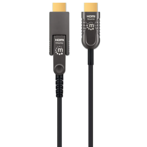 Cablu Manhattan 355513, HDMI male - micro HDMI male, 20 m, Black