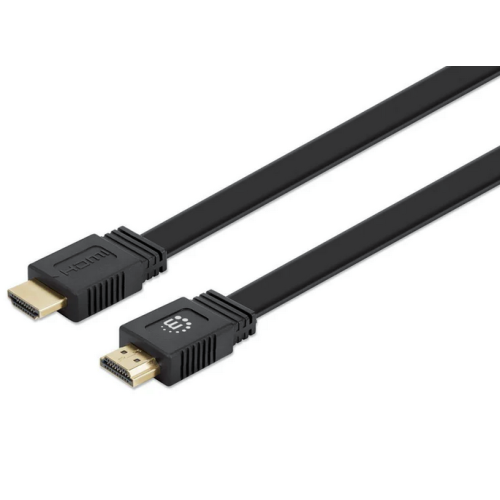 Cablu Manhattan 355636, HDMI male - HDMI male, 5 m, Black