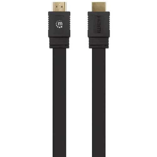 Cablu Manhattan 355643, HDMI male - HDMI male, 10 m, Black
