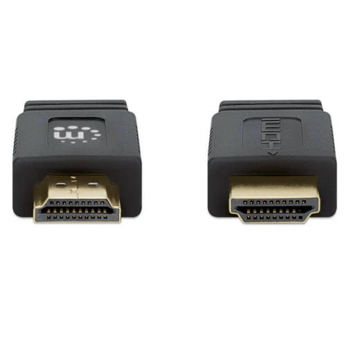 Cablu Manhattan 355643, HDMI male - HDMI male, 10 m, Black