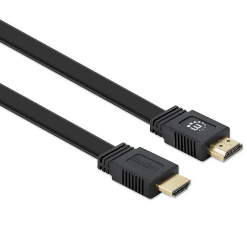 Cablu Manhattan 355643, HDMI male - HDMI male, 10 m, Black
