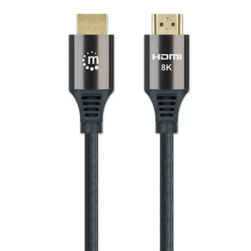 Cablu Manhattan 355940, HDMI male, HDMI male, 2 m, Black