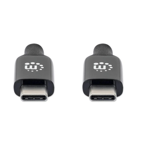Cablu de date Manhattan 355971, USB-C male - USB-C male, 5 m, Black