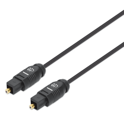 Cablu audio Manhattan 356060, Toslink - Toslink, 1 m, Black