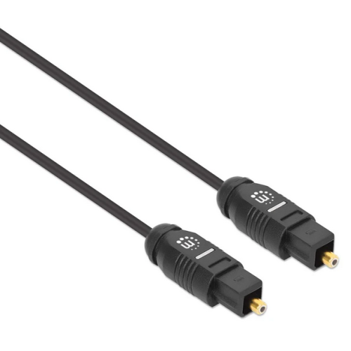 Cablu Manhattan 356084, Toslink male - Toslink male, 3 m, Black