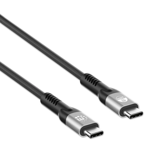 Cablu de date Manhattan 356374, USB-C male - USB-C male, 1 m, Black