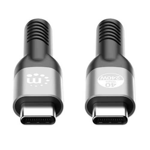 Cablu de date Manhattan 356374, USB-C male - USB-C male, 1 m, Black