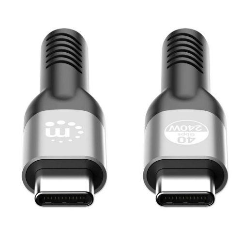 Cablu de date Manhattan 356381, USB-C male - USB-C male, 2 m, Black