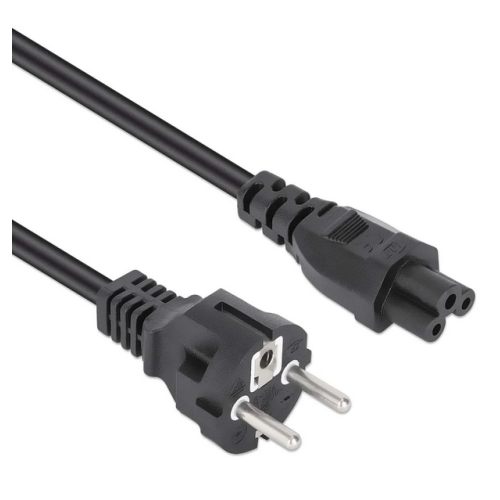 Cablu alimentare Manhattan 356602, C5 - CEE 7/7, 3 m, Black