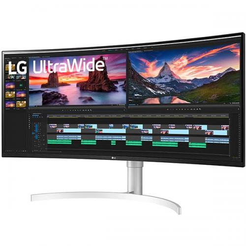 Monitor LED Curbat LG 38WN95C-W, 37.5inch, 3840x1600, 1ms GTG, White