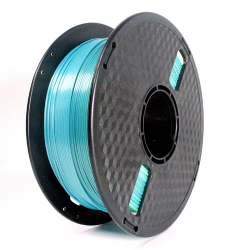 Filament Gembird PLA, 1.75mm, Silk Rainbow Blue/Green