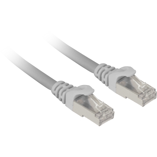 Patch Cord Sharkoon, S/FTP, Cat. 7a, 5 m, Grey