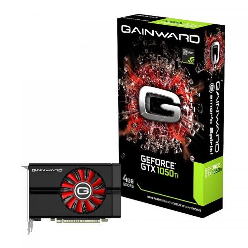 Placa video Gainward nVidia GeForce GTX 1050 Ti 4GB, GDDR5, 128bit