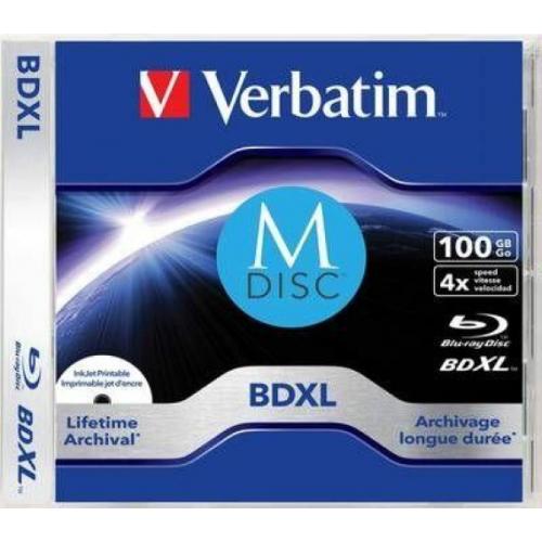 BD-R XL Verbatim 43834 Inkjet Printable, 4x, 100GB