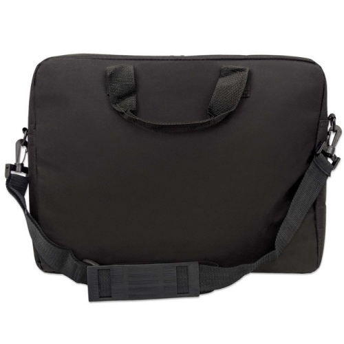 Geanta Manhattan London Briefcase pentru laptop de 15.6 inch, Black