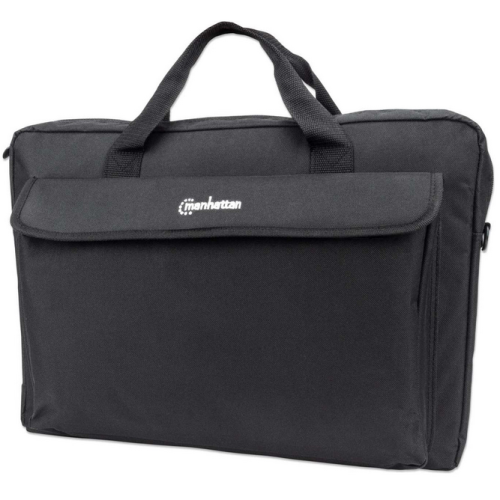 Geanta Manhattan London Briefcase pentru 17.3 inch, Black