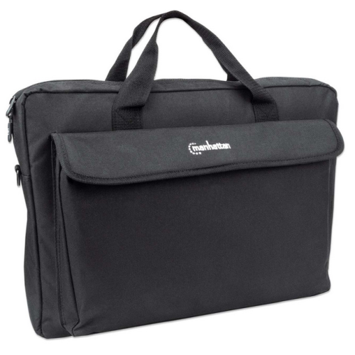 Geanta Manhattan London Briefcase pentru 17.3 inch, Black