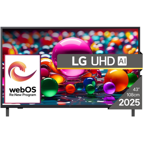 Televizor LED LG Smart 43UA74003LB Seria UA74, 43 inch, UHD 4K, Black