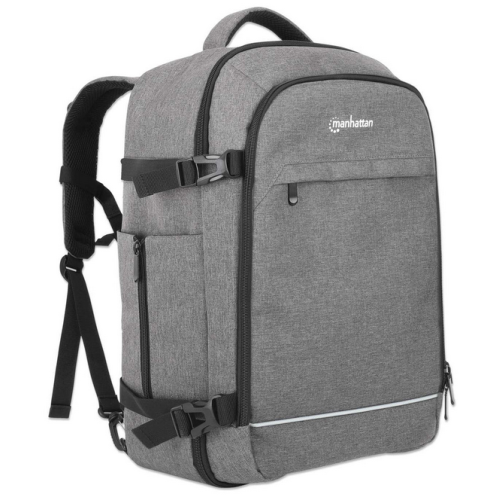 Rucsac Manhattan Rome pentru laptop de 17.3 inch, Gray