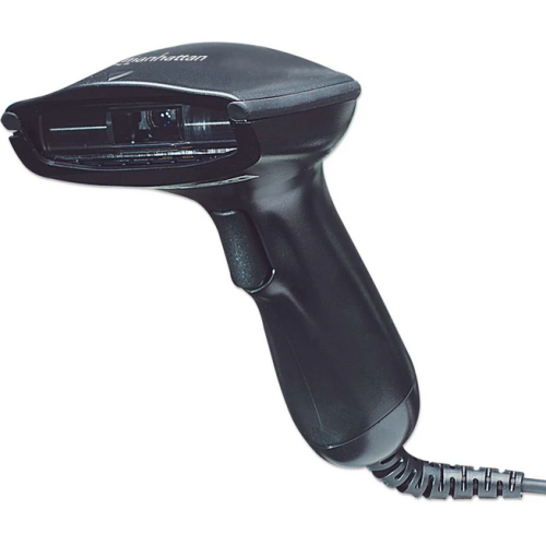 Cititor coduri de bare Manhattan Long Range CCD, 1D, USB-A, Black