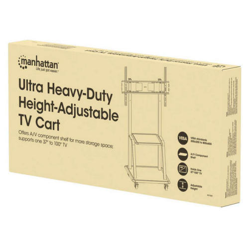 Stand TV Manhattan 461665, 37 - 100 inch, Black